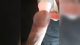 Womanizer male moaning intense orgasm
