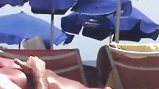 Str8 spy daddy bear at the beach 2