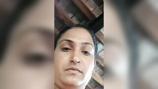 Bathing black aunty 5