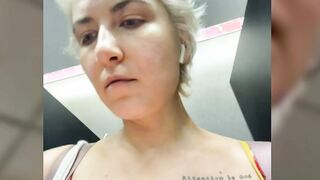 Amazing Hot brunette hot show Titillating scene