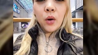 Striking Hot brunette streamer Online free porn