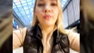 Striking Hot brunette streamer Online free porn