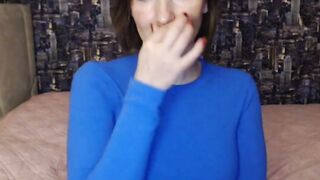 Striking Seductive brunette Free porn online