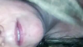 He fucks me.  i swallow him