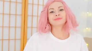 A male fucks a naive Russian girl in the pussy