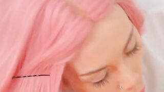 A male fucks a naive Russian girl in the pussy