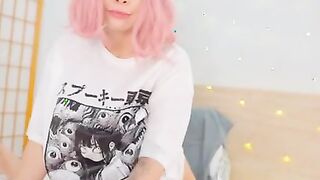 A male fucks a naive Russian girl in the pussy