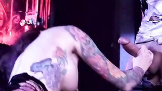 Stripper fucked one of the clients in the ass