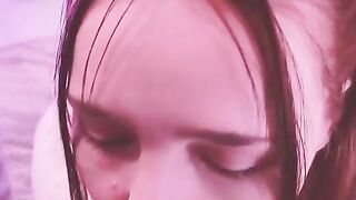 Russian girl gets high from her ex's thick dick