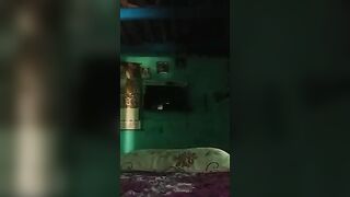 Black aunty showing her body