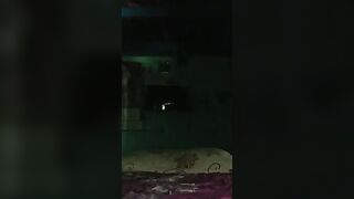 Black aunty showing her body