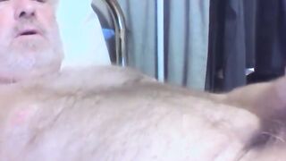 Bearded hairy handsome guy