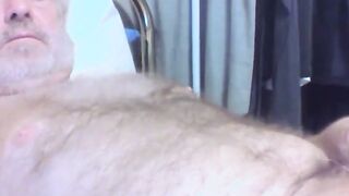 Bearded hairy handsome guy