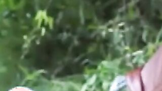 Japanese student outdoor blowjob