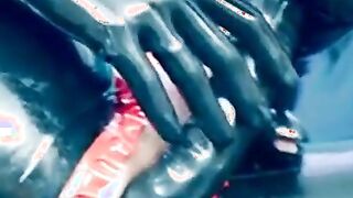 Rubber 18 inch Dildo