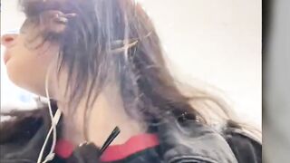 Striking Brunette camgirl Online porn shows