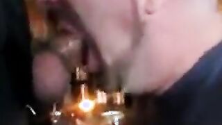 Deep Throating Guy in Suit Cum Swallow 2
