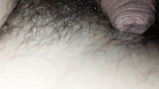 Closeup prostate milking