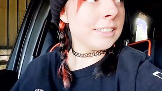 Having an orgasm while driving part 2 2