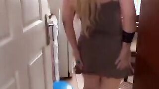 Killergram Aaliyah Ca Pelle in bukkake blow bang at the sex cinema