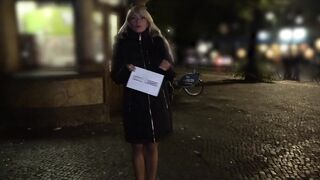 DTFdating - INCREDIBLE INKED BLONDE TAKES LONG PENIS INTO pov