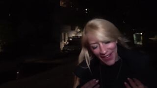 DTFdating - INCREDIBLE INKED BLONDE TAKES LONG PENIS INTO pov