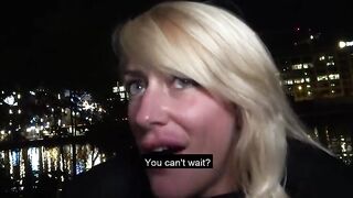 DTFdating - INCREDIBLE SEXY GODDESS TATTOOED BLONDE TAKES HUGE COCK INSIDE point of