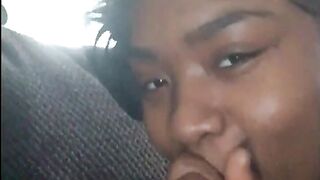 I Told J to let me suck his dick and he better