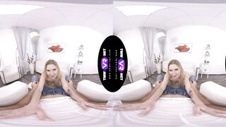 TmwVRnet - Amber - Catching dick with fishnet dress