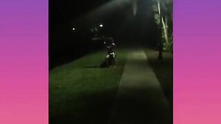 STEPMOM REAL STEP COUGAR TABOO POSE SON WALKING INSIDE PARK