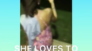 STEPMOM REAL STEP COUGAR TABOO POSE SON WALKING INSIDE PARK