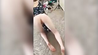 SMALL WHITE WOMEN TAKES huge african penis