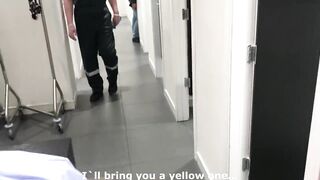 Risky Sex in the Fitting Room with a Sales Assistant.