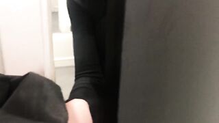 Risky Sex in the Fitting Room with a Sales Assistant.
