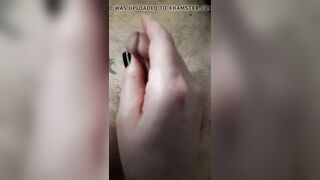 My wife massages mine subincised cock