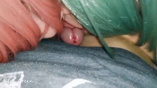 We Love this Dick so Much, FFM 3-Way oral sex