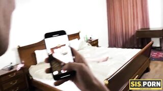 SIS. PORN. Young acts pretty wildly in bed when stepbrother