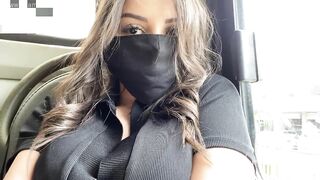 Having Fun a risky game in a public bus just because