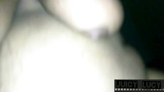 Juicy Lucy makes guy cum too early