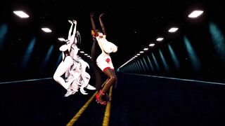 Mmd Taiho and Graf Fucked! Concert Live Nailed after Concert