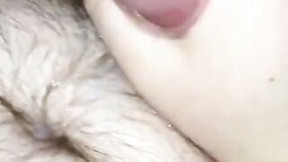 Chubby boy fucking with undies