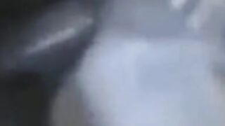 French Arab with huge dick barebacks slut