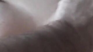 cumqueen Angel wanks stranger to huge cumshot over big boobs