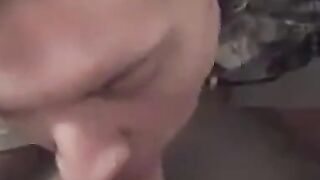 Sexy Blond Swallows HUGE Load of Cum