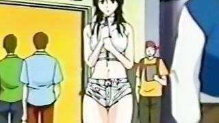 Horny lady with sexy legs masturbates