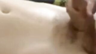 Moaning gay cums