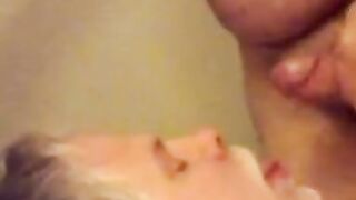 Sucking daddys cock