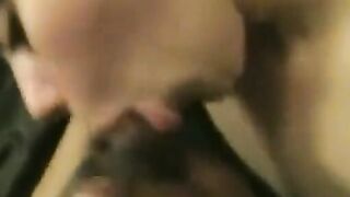 She swallows a big load from this BBC