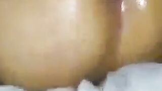 Big balls pounding a bottom