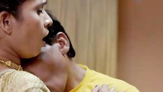 Merrid Bhabhi sex with father In Low in Badroom